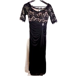 Black Evening Gown DJ Jazz Size 10